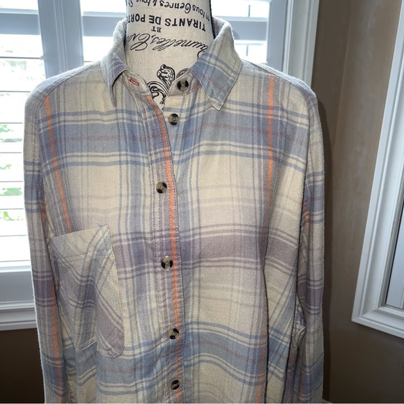 Urban Outfitters BDG Women’s Keanu Flannel Button Down Shirt - Medium - Picture 9 of 9